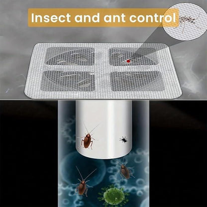Self-Adhesive Floor Drain Stickers (Pack of 20)